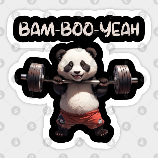 funny panda Sticker by mdr design